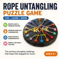 Rope Challenge Untangling Puzzle Game for Kids | STEM Brain Teaser, Fine Motor Skills & Family Learning Toy (Ages 5+)