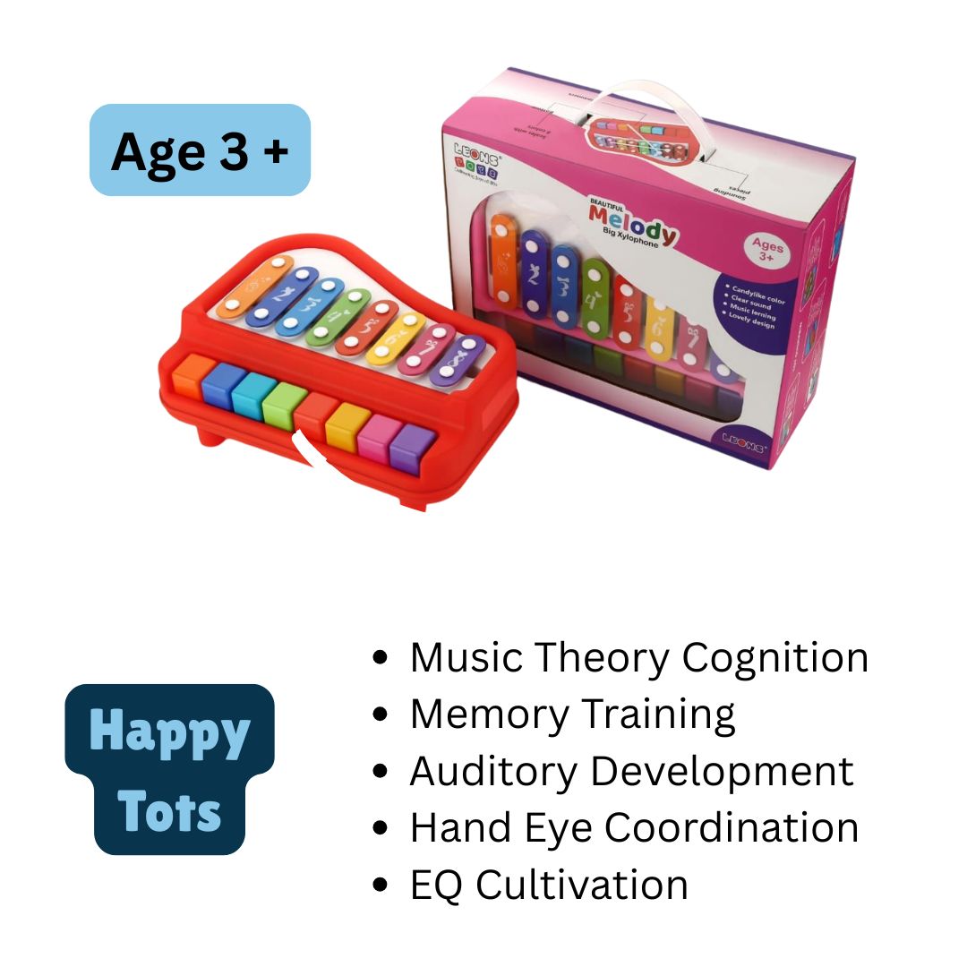 Big Xylophone for Kids – “Happy Tots” Musical Toy